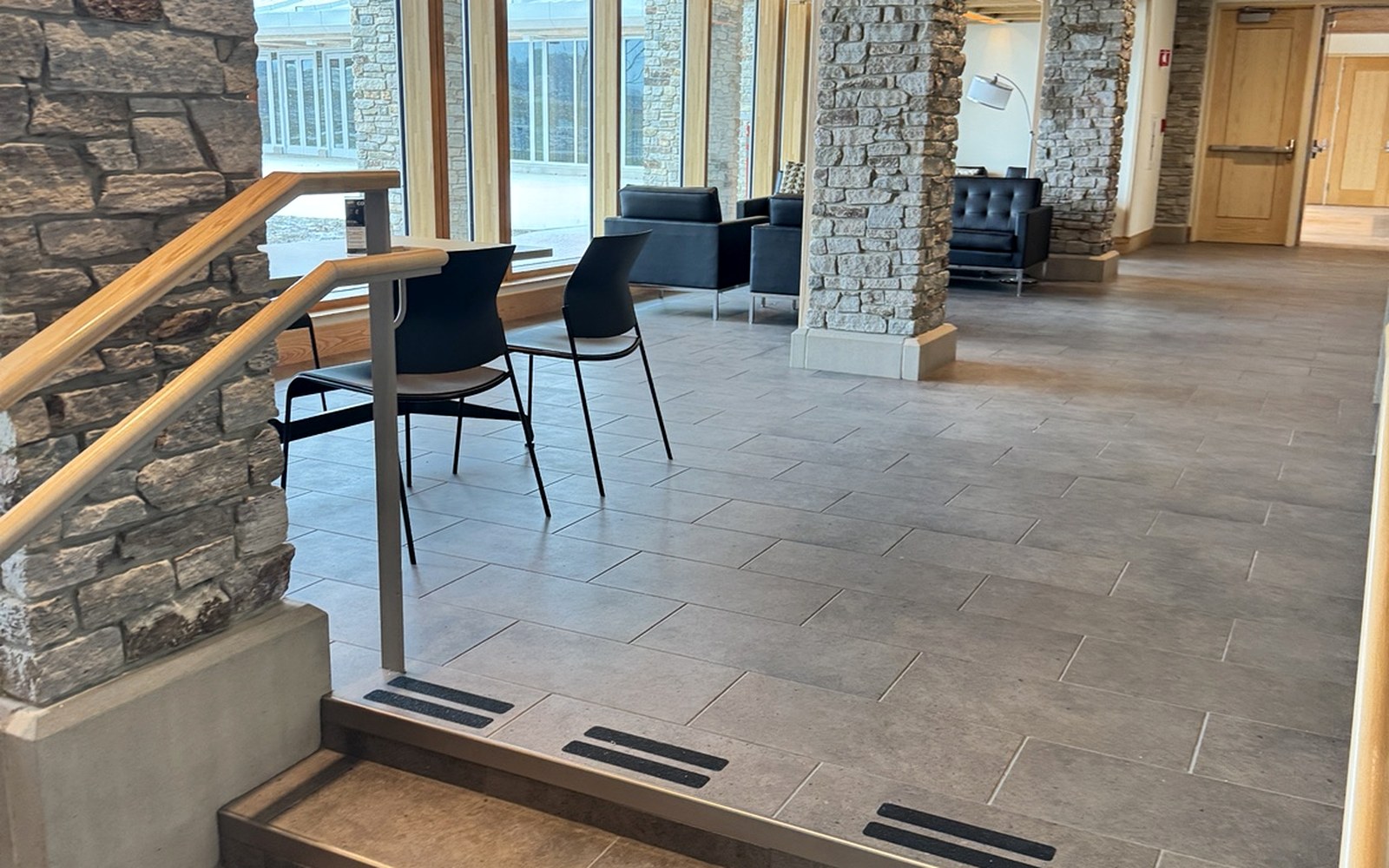 Professionally cleaned commercial facility maintained by MKZ Cleaning Services in Massachusetts